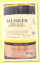 Talisker 34 yo 1989/2023 (48.7%, OB, Cask of Distinction, for Jimmy Chen, refill American oak hogshead, cask #2816, 201 bottles) Talisker 34 yo 1989/2023 (48.7%, OB, Cask of Distinction, for Jimmy Chen, refill American oak hogshead, cask #2816, 201 bottles)