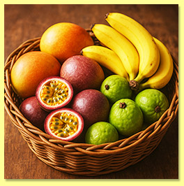 tropical fruit Tropical fruit