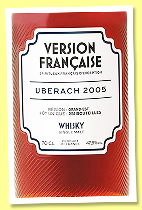 Uberach 2005/2025 (47.9%, LMDW Version Française, Banyuls cask, 251 bottles) Uberach 2005/2025 (47.9%, LMDW Version Française, Banyuls cask, 251 bottles)