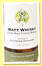 Auchroisk 14 yo 2008/2023 (56.7%, Watt Whisky, Denmark exclusive, 27 months red wine cask) Auchroisk 14 yo 2008/2023 (56.7%, Watt Whisky, Denmark exclusive, 27 months red wine cask)