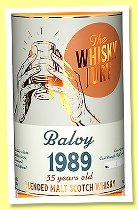 Balvy 35 yo 1989/2025 (52%, The Whisky Jury, blended malt, refill hogshead, cask #681R, 278 bottles) Balvy 35 yo 1989/2025 (52%, The Whisky Jury, blended malt, refill hogshead, cask #681R, 278 bottles)