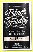 Black Friday 15 yo ‘2023’ (54.2%, The Whisky Exchange) Black Friday 15 yo ‘2023’ (54.2%, The Whisky Exchange)