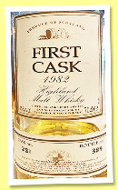 Brora 21 yo 1982/2003 (46%, First Cask, Direct Wines Ltd., cask #281, 276 bottles) Brora 21 yo 1982/2003 (46%, First Cask, Direct Wines Ltd., cask #281, 276 bottles)
