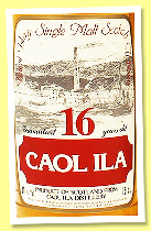 Caol Ila 16 yo (40%, Gordon & MacPhail for Sestante, 75cl, +/-1985) Caol Ila 16 yo (40%, Gordon & MacPhail for Sestante, 75cl, +/-1985)