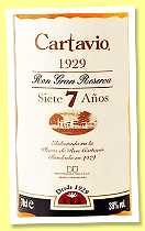 Cartavio 7 yo ‘Gran Reserva’ (38%, OB, Peru, +/-2025) Cartavio 7 yo ‘Gran Reserva’ (38%, OB, Peru, +/-2025)
