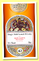 Glen Albyn 42 yo 1980/2023 (51.1%, Gordon & MacPhail, The Dram Takers, Book of Kells label, refill sherry puncheon, 75 bottles) Glen Albyn 42 yo 1980/2023 (51.1%, Gordon & MacPhail, The Dram Takers, Book of Kells label, refill sherry puncheon, 75 bottles)