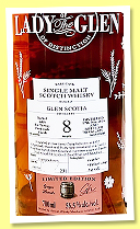 Glen Scotia 8 yo 2016 (56.5%, Lady of the Glen, Tawny Port finish, cask #892-4, 231 bottles) Glen Scotia 8 yo 2016 (56.5%, Lady of the Glen, Tawny Port finish, cask #892-4, 231 bottles)
