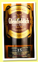 Glenfiddich 15 yo ‘Solera Reserve’ (40%, OB, pure single malt, +/-2002) Glenfiddich 15 yo ‘Solera Reserve’ (40%, OB, pure single malt, +/-2002)