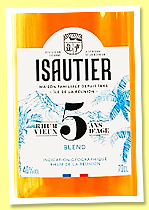 Isautier 5 yo (40%, OB, La Réunion, blended rhum agricole and traditionnel, +/-2025) Isautier 5 yo (40%, OB, La Réunion, blended rhum agricole and traditionnel, +/-2025)