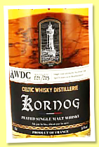 Kornog 2018/2025 (56.9%, OB, selected by Wu Dram Clan, bourbon barrel, cask #01861, 229 bottles) Kornog 2018/2025 (56.9%, OB, selected by Wu Dram Clan, bourbon barrel, cask #01861, 229 bottles)