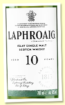 Laphroaig 10 yo (40%, OB, 2024) Laphroaig 10 yo (40%, OB, 2024)