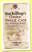 Laphroaig 1983/1999 (43%, MacKillop’s Choice, Moon Import, cask #1711) Laphroaig 1983/1999 (43%, MacKillop’s Choice, Moon Import, cask #1711)