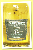 Laphroaig 32 yo 1992/2024 (52.7%, Quaich Bar, Singapore Exclusive, The Islay Giants, cask #3845, 283 bottles) Laphroaig 32 yo 1992/2024 (52.7%, Quaich Bar, Singapore Exclusive, The Islay Giants, cask #3845, 283 bottles)