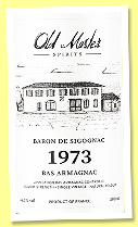 Baron de Sigognac 1973 (46.2%, Old Master Spirits, bas armagnac, +/-2026) Baron de Sigognac 1973 (46.2%, Old Master Spirits, bas armagnac, +/-2026)