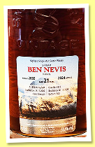 Ben Nevis 21 yo 2022/2024 (56.1%, Signatory Vintage for Waldhaus World of Whisky, 1st fill sherry butt, cask #327, 560 bottles) Ben Nevis 21 yo 2022/2024 (56.1%, Signatory Vintage for Waldhaus World of Whisky, 1st fill sherry butt, cask #327, 560 bottles)