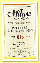 Benriach 13 yo 2010/2023 (63.4%, Milroy’s Soho Selection, American oak hogshead) Benriach 13 yo 2010/2023 (63.4%, Milroy’s Soho Selection, American oak hogshead)