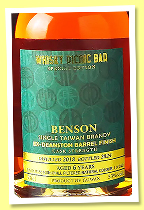 Benson 6 yo 2018/2024 (53%, Whisky Picnic Bar, Taiwan brandy, ex-Deanston barrel finish, cask #185, 243 bottles) Benson 6 yo 2018/2024 (53%, Whisky Picnic Bar, Taiwan brandy, ex-Deanston barrel finish, cask #185, 243 bottles)