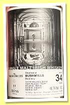 Bushmills 34 yo 1991/2025 (46.2%, The Whisky Blues & Abyss, 1st fill bourbon barrel, cask #11534, 137 bottles) Bushmills 34 yo 1991/2025 (46.2%, The Whisky Blues & Abyss, 1st fill bourbon barrel, cask #11534, 137 bottles)