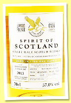 Knockando 10 yo 2015/2025 (57%, Spirit of Scotland, Jas. Gordon, refill bourbon barrel, cask #1282, 157 bottles) Knockando 10 yo 2015/2025 (57%, Spirit of Scotland, Jas. Gordon, refill bourbon barrel, cask #1282, 157 bottles)