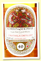 Strathisla 40 yo 1977/2017 'Book of Kells' (46.6%, Gordon & MacPhail for Japan Import System, cask #389, refill hogshead, 163 bottles) Strathisla 40 yo 1977/2017 'Book of Kells' (46.6%, Gordon & MacPhail for Japan Import System, cask #389, refill hogshead, 163 bottles)
