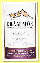 Torabhaig 7 yo 2018/2026 (56.7%, Dràm Mor, 1st fill bourbon barrel, cask #1163, 280 bottles) Torabhaig 7 yo 2018/2026 (56.7%, Dràm Mor, 1st fill bourbon barrel, cask #1163, 280 bottles)