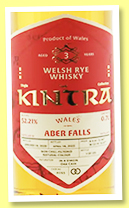 Aber falls 3 yo 2020/2023 (52.21%, Kintra, Wales, virgin oak, cask #1165, 135 bottles) Aber falls 3 yo 2020/2023 (52.21%, Kintra, Wales, virgin oak, cask #1165, 135 bottles)