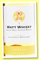 Glen Elgin 11 yo 2012/2023 (60.9%, Watt Whisky, hogshead) Glen Elgin 11 yo 2012/2023 (60.9%, Watt Whisky, hogshead)