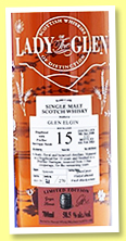 Glen Elgin 15 yo 2008/2023 (58.5%, Lady of the Glen, Profiler barrique finish, cask #800179, 270 bottles) Glen Elgin 15 yo 2008/2023 (58.5%, Lady of the Glen, Profiler barrique finish, cask #800179, 270 bottles)