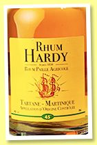 Hardy 'Paille' (45%, OB, Martinique, agricole, +/-2023) Hardy 'Paille' (45%, OB, Martinique, agricole, +/-2023)