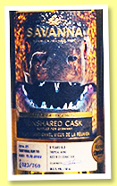 Savanna 6 yo (58.5%, OB, La Réunion, Germany exclusive, Unshared Cask, ex-cognac, cask #6, 768 bottles, 2022) Savanna 6 yo (58.5%, OB, La Réunion, Germany exclusive, Unshared Cask, ex-cognac, cask #6, 768 bottles, 2022)