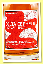Delta Cephei II 8 yo 2013/2021 (56.2%, Scotch Universe, 1st fill ruby Port wine barrique) Delta Cephei II 8 yo 2013/2021 (56.2%, Scotch Universe, 1st fill ruby Port wine barrique)