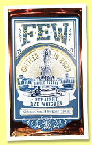 FEW ‘Rye Bottled in Bond’ (50%, OB for Navigate World Whisky, Straight Rye Whiskey, 2023) FEW ‘Rye Bottled in Bond’ (50%, OB for Navigate World Whisky, Straight Rye Whiskey, 2023)