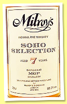 MGP Distillery 7 yo 2017/2025 (56.3%, Milroy’s Soho Selection, Indiana rye whiskey, American oak hogshead) MGP Distillery 7 yo 2017/2025 (56.3%, Milroy’s Soho Selection, Indiana rye whiskey, American oak hogshead)
