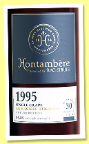 Pouchégu 30 yo 1995/2025 (54.8%, Hontambère, Ténarèze, cask #B4, 200 bottles) Pouchégu 30 yo 1995/2025 (54.8%, Hontambère, Ténarèze, cask #B4, 200 bottles)