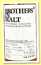 Ben Nevis 11 yo 2012/2024 (54%, Brothers in Malt, octaves, 289 bottles) Ben Nevis 11 yo 2012/2024 (54%, Brothers in Malt, octaves, 289 bottles)