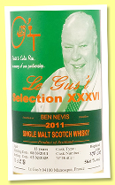 Ben Nevis 13 yo 2011/2025 (56.6%, Le Gus’t, hogshead, cask #289, 303 bottles) Ben Nevis 13 yo 2011/2025 (56.6%, Le Gus’t, hogshead, cask #289, 303 bottles)