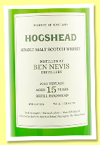 Ben Nevis 15 yo 2010/2025 (52.8%, Hogshead Import, refill hogshead) Ben Nevis 15 yo 2010/2025 (52.8%, Hogshead Import, refill hogshead)