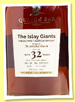 Bunnahabhain 32 yo 1989/2021 (44.7%, Quaich Bar, The Islay Giants, 1st fill oloroso sherry hogshead, 213 bottles) Bunnahabhain 32 yo 1989/2021 (44.7%, Quaich Bar, The Islay Giants, 1st fill oloroso sherry hogshead, 213 bottles)