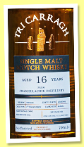Craigellachie 16 yo 2009/2025 (54.4%, Tri Carragh, 2nd fill bourbon barrel, 125 bottles) Craigellachie 16 yo 2009/2025 (54.4%, Tri Carragh, 2nd fill bourbon barrel, 125 bottles)