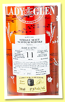 Dailuaine 11 yo 2014/2025 (57.9%, Lady of the Glen, recoopered US oak barrique finish, cask #309560, 262 bottles) Dailuaine 11 yo 2014/2025 (57.9%, Lady of the Glen, recoopered US oak barrique finish, cask #309560, 262 bottles)