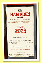 Hampden 2023/2025 ‘HLCF’ (64.6%, OB for The Whisky Exchange, ex-sherry from Fundador, cask #A3, 764 bottles) Hampden 2023/2025 ‘HLCF’ (64.6%, OB for The Whisky Exchange, ex-sherry from Fundador, cask #A3, 764 bottles)