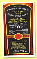 Tullibardine 13 yo 2012/2025 (54%, Cadenhead, Chairman’s Stock, hogshead) Tullibardine 13 yo 2012/2025 (54%, Cadenhead, Chairman’s Stock, hogshead)