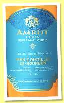 Amrut 8 yo 2016/2025 ‘Triple Distilled’ (60%, OB, for LMDW, India, bourbon barrel, cask #3976, 120 bottles) Amrut 8 yo 2016/2025 ‘Triple Distilled’ (60%, OB, for LMDW, India, bourbon barrel, cask #3976, 120 bottles)