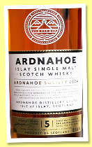 Ardnahoe 5 yo (59.1%, OB for Members of the Ardnahoe Society 2024, PX + oloroso, 3,000 bottles) Ardnahoe 5 yo (59.1%, OB for Members of the Ardnahoe Society 2024, PX + oloroso, 3,000 bottles)