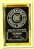 Auchroisk 12 yo 2006/2018 (55.3%, Cadenhead, Small Batch) Auchroisk 12 yo 2006/2018 (55.3%, Cadenhead, Small Batch)