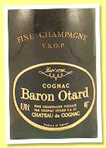 Baron Otard ‘V.S.O.P.’ (40%, OB, Fine Champagne, +/-1980) Baron Otard ‘V.S.O.P.’ (40%, OB, Fine Champagne, +/-1980)