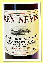 Ben Nevis 1970/1996 (53.1%, OB, cask #4534, 238 bottles) Ben Nevis 1970/1996 (53.1%, OB, cask #4534, 238 bottles)