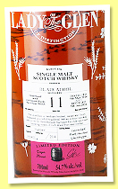 Blair Athol 11 yo 2014/2026 (54.7%, Lady of the Glen, amontillado finish, cask # #303402, 214 bottles) Blair Athol 11 yo 2014/2026 (54.7%, Lady of the Glen, amontillado finish, cask # #303402, 214 bottles)