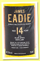 Blair Athol 14 yo 2009/2024 (55.3%, James Eadie, re-charred hogshead, cask #307364, 307 bottles) Blair Athol 14 yo 2009/2024 (55.3%, James Eadie, re-charred hogshead, cask #307364, 307 bottles)