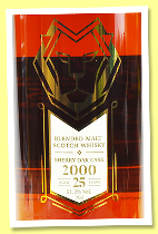 Blended Malt 25 yo 2000/2025 (51.2%, C. Dully Selection, sherry butt, cask #12, 200 bottles) Blended Malt 25 yo 2000/2025 (51.2%, C. Dully Selection, sherry butt, cask #12, 200 bottles)
